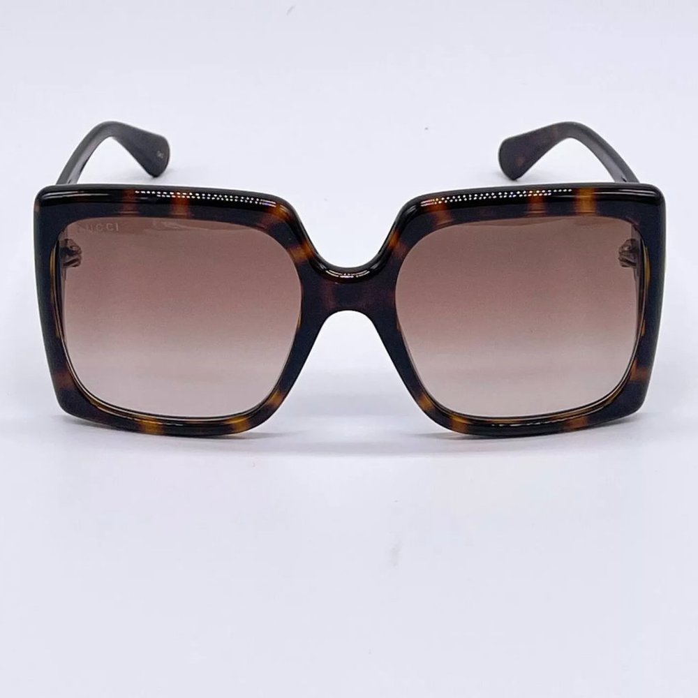 Sale! New Gucci Women's 60mm Havana Brown Sunglasses! - Picture 4 of 7